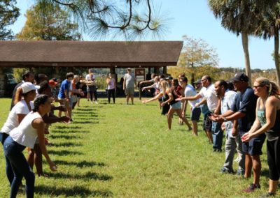 Company Picnic Egg Toss